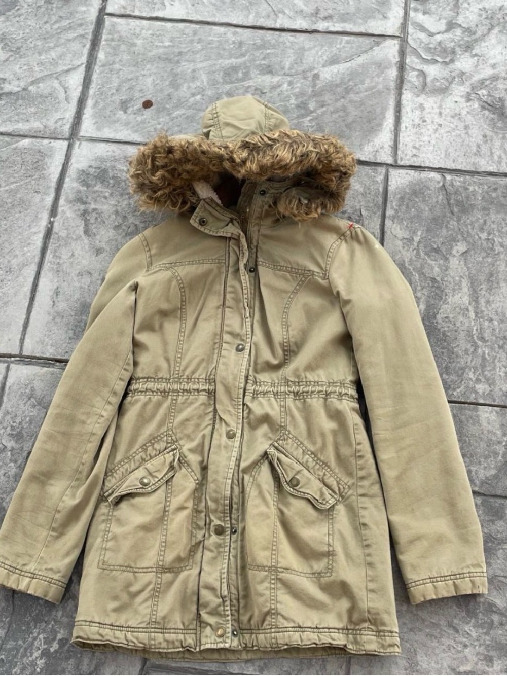 Hollister Fur Coat